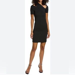 Helmut Lang slash t-shirt dress